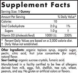 Nordic Naturals Vitamin D3 Gummies